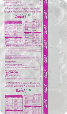 Trazer F Strip Of 10 Tablets