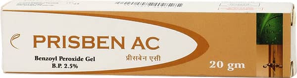 Prisben Ac 2.5% Tube Of 20gm Gel