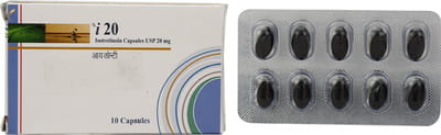 I 20mg Strip Of 10 Capsules