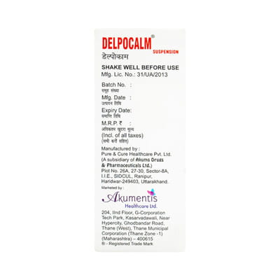 Delpocalm Syrup 30ml