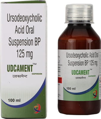 Udcament 125mg Bottle Of 100ml Suspension