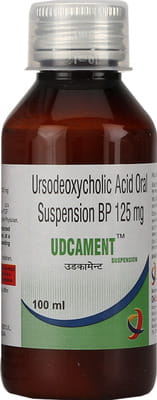 Udcament 125mg Bottle Of 100ml Suspension