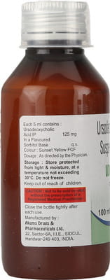 Udcament 125mg Bottle Of 100ml Suspension
