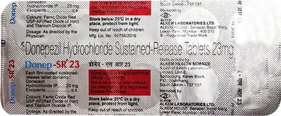 Donep Sr 23 Strip Of 10 Tablets