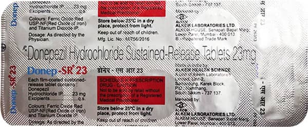 Donep Sr 23 Strip Of 10 Tablets