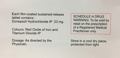 Donep Sr 23 Strip Of 10 Tablets