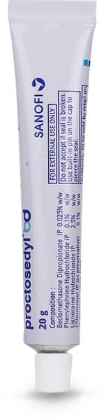 Proctosedyl Bd Cream