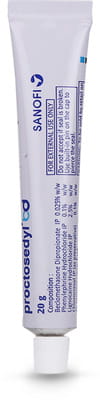 Proctosedyl Bd Tube Of 20gm Cream