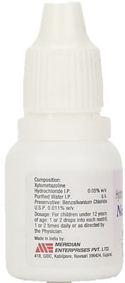 Nasomist Xp Paediatric Bottle Of 10ml Nasal Drops