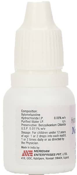 Nasomist Xp Paediatric Bottle Of 10ml Nasal Drops