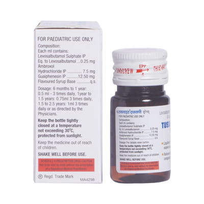 Tussalyte Xp Bottle Of 15ml Drops