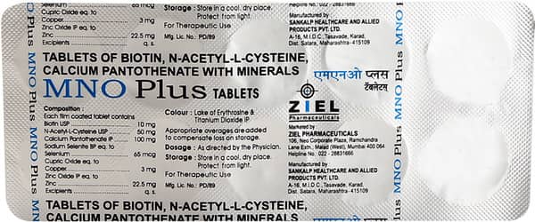 Mno Plus Strip Of 10 Tablets