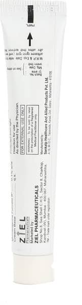 Zielovate Tube Of 20gm Cream