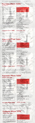 Formin Plus 500mg Strip Of 10 Tablets