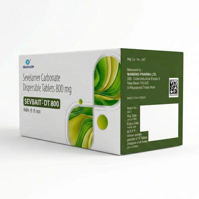 Sevbait Dt 800mg Strip Of 10 Tablets