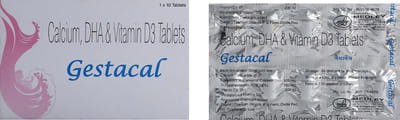Gestacal Strip Of 10 Tablets