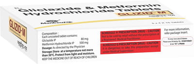 Glizid M Strip Of 15 Tablets
