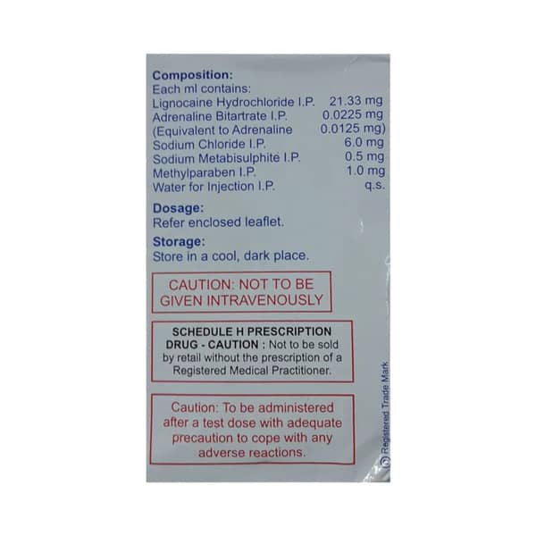 Xicaine Vial Of 30ml Injection