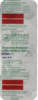 Omen Ct Strip Of 10 Tablets
