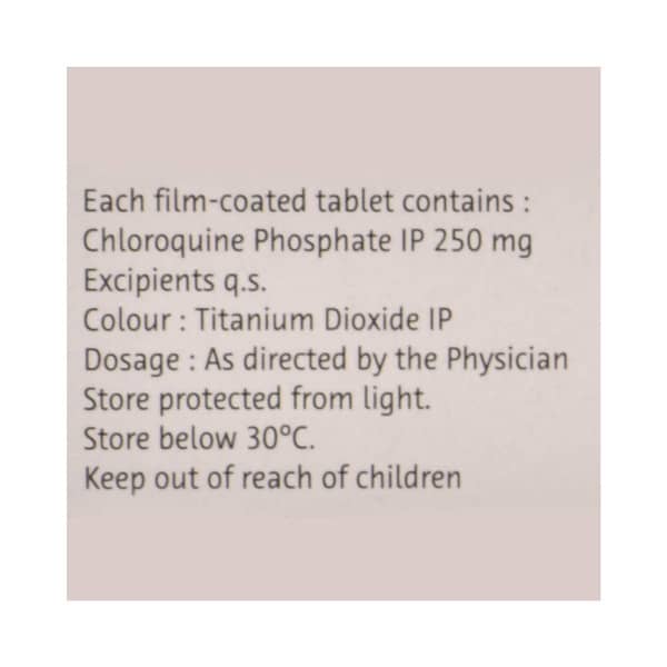 Resochin 250mg Strip Of 10 Tablets