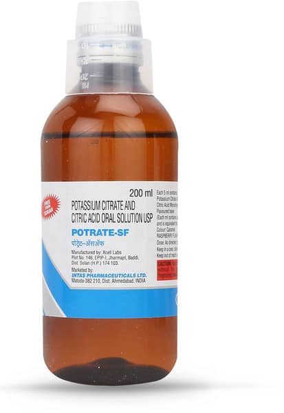 Potrate SF Oral Solution | Raspberry Flavour