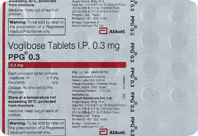 Ppg 0.3mg Strip Of 30 Tablets