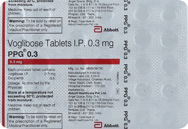Ppg 0.3mg Strip Of 30 Tablets