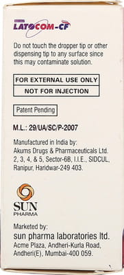 Latocom Cf Bottle Of 2.5ml Eye Drops