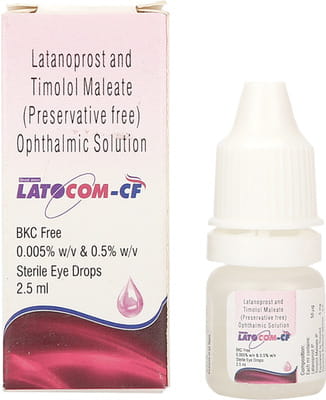 Latocom Cf Bottle Of 2.5ml Eye Drops