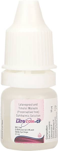 Latocom Cf Bottle Of 2.5ml Eye Drops