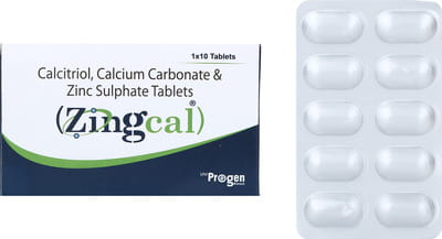 Zingcal Strip Of 10 Tablets