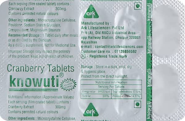 Knowuti Strip Of 10 Tablets