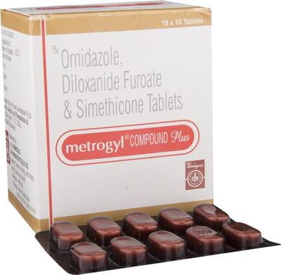 Metrogyl Compound Plus Strip Of 10 Tablets