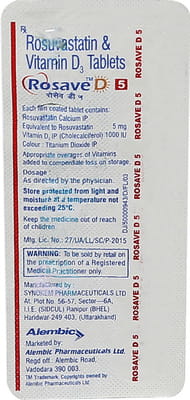 Rosave D 5mg Strip Of 10 Tablets