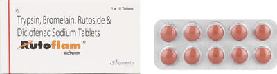 Rutoflam Strip Of 10 Tablets