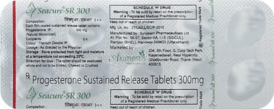 Seacure Sr 300mg Strip Of 10 Tablets