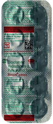 Biospas 20/325mg Strip Of 10 Tablets