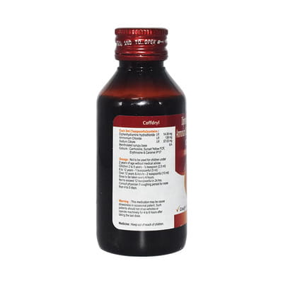 Cofdryl Bottle Of 100ml Syrup