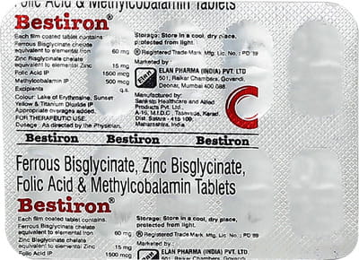 Bestiron Strip Of 10 Tablets