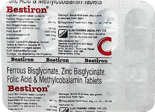 Bestiron Strip Of 10 Tablets