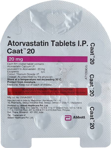 Caat 20mg Strip Of 15 Tablets
