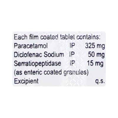 Duoflam Sp Strip Of 10 Tablets
