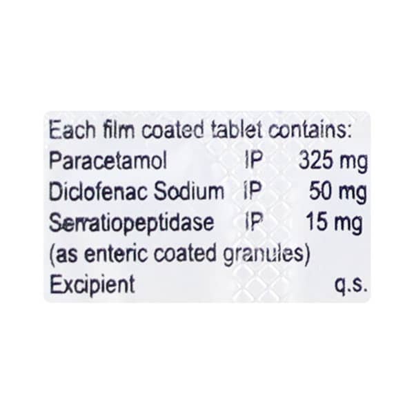Duoflam Sp Strip Of 10 Tablets
