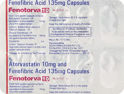 Fenotorva 10mg Capsule