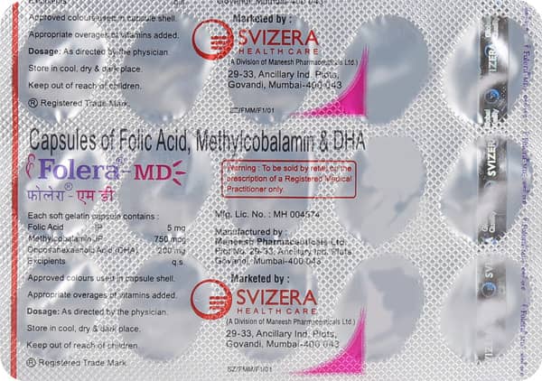 Folera Md Strip Of 15 Capsules