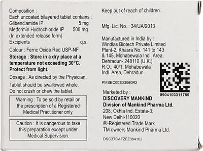 Glucomust M Strip Of 10 Tablets
