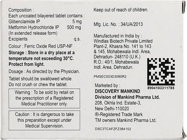 Glucomust M Strip Of 10 Tablets