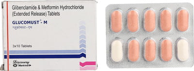 Glucomust M Strip Of 10 Tablets