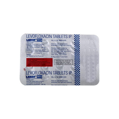 Loxof 250mg Strip Of 10 Tablets