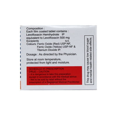 Loxof 500mg Strip Of 10 Tablets